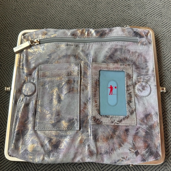 HOBO INTERNATIONAL LAUREN Wallet Vintage Leather Clutch - Picture 4 of 10